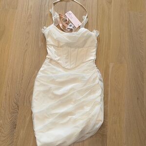 Oh Polly Elegant White Dress